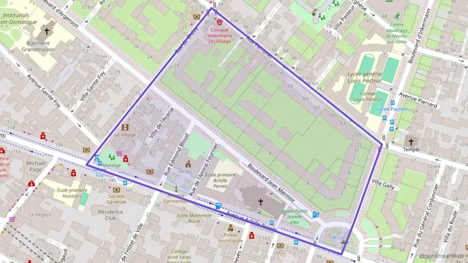 Appartement 66 m² deux pieces à vendre à Neuilly-sur-Seine