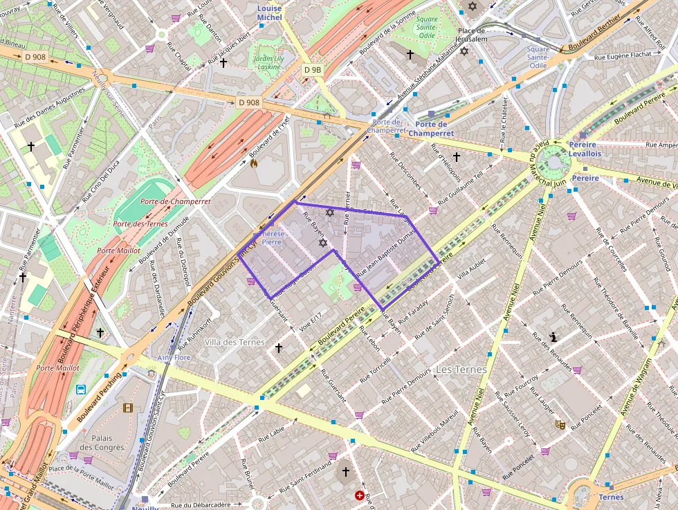 Appartement 48 m² deux pieces à vendre à Paris 17e Arrondissement