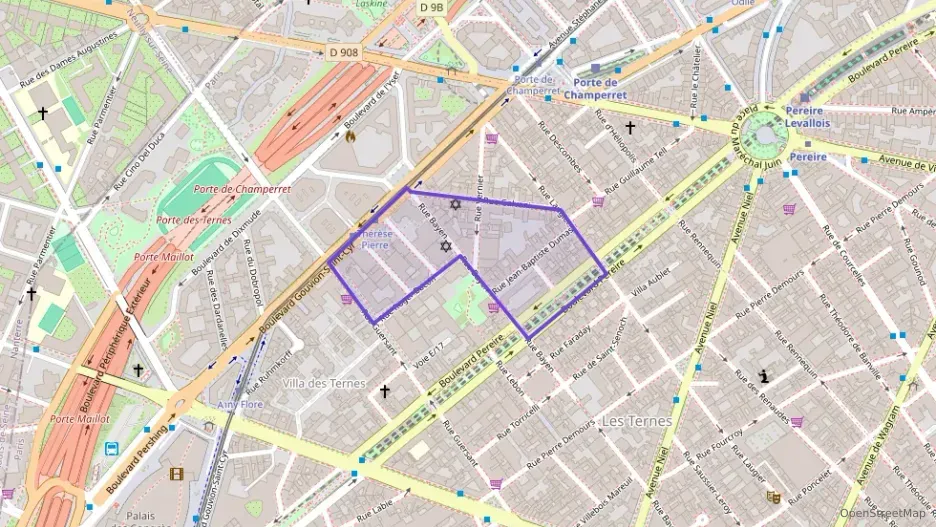 Appartement 48 m² deux pieces à vendre à Paris 17e Arrondissement