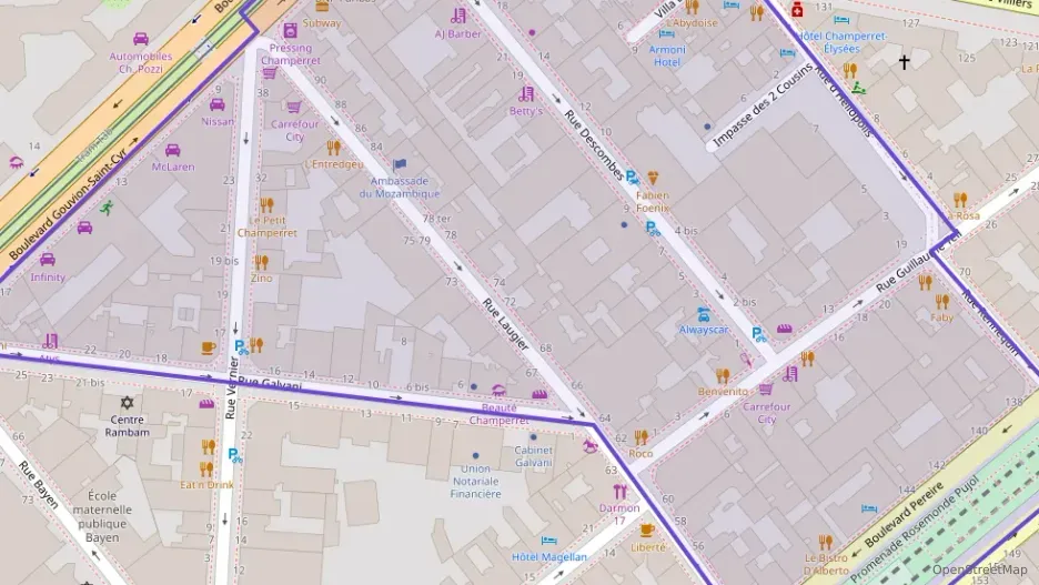 Appartement 48 m² trois pièces à vendre à Paris 17e Arrondissement Appartement 48 m² trois pièces à vendre à Paris 17e Arrondissement