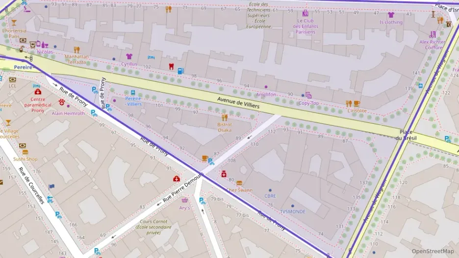 Appartement 58 m² deux pieces à vendre à Paris 17e Arrondissement Appartement 58 m² deux pieces à vendre à Paris 17e Arrondissement