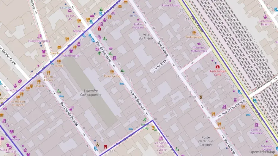 Appartement 61 m² trois pièces à vendre à Paris 17e Arrondissement Appartement 61 m² trois pièces à vendre à Paris 17e Arrondissement