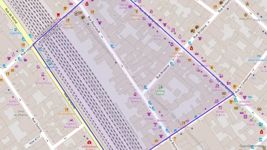 Appartement 56 m² trois pièces à vendre à Paris 17e Arrondissement Appartement 56 m² trois pièces à vendre à Paris 17e Arrondissement