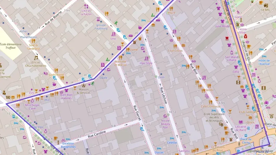 Appartement 55 m² trois pièces à vendre à Paris 17e Arrondissement Appartement 55 m² trois pièces à vendre à Paris 17e Arrondissement