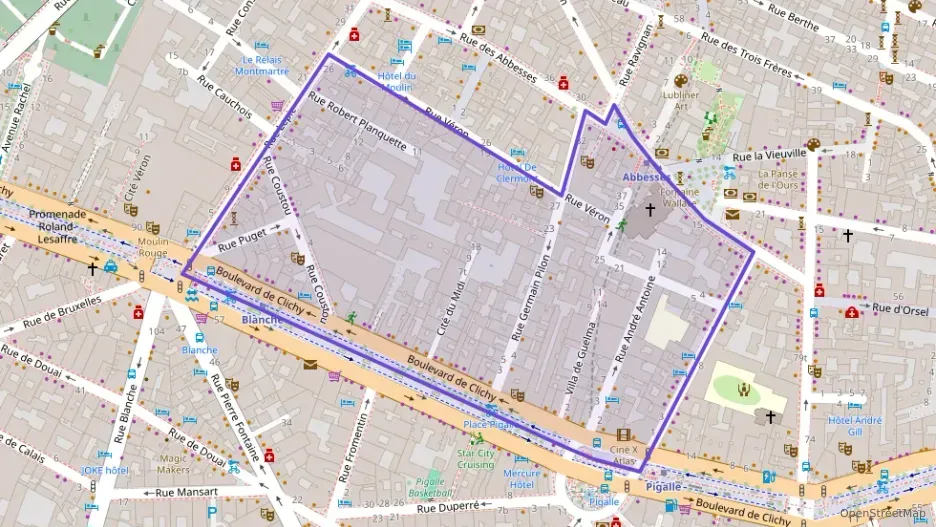 Appartement 21 m² une piece à vendre à Paris 18e Arrondissement