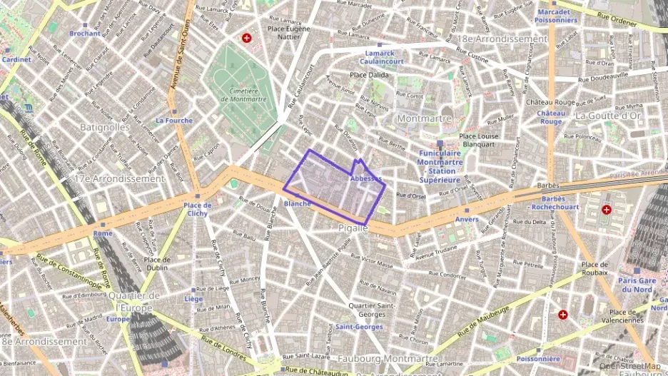 Appartement 21 m² une piece à vendre à Paris 18e Arrondissement