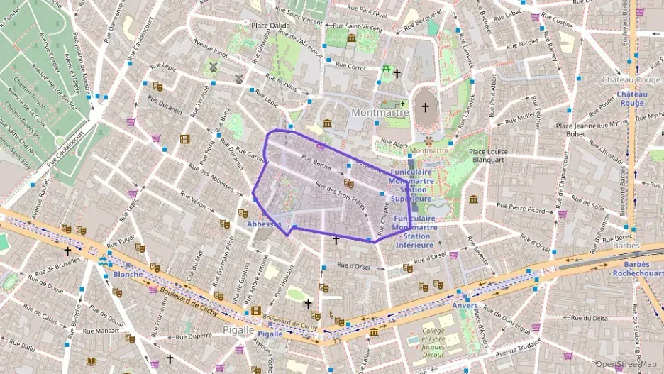 Appartement 72 m² trois pièces à vendre à Paris 18e Arrondissement