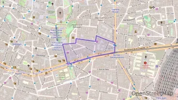 Appartement 58 m² trois pièces à vendre à Paris 18e Arrondissement