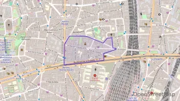Appartement 47 m² deux pieces à vendre à Paris 18e Arrondissement