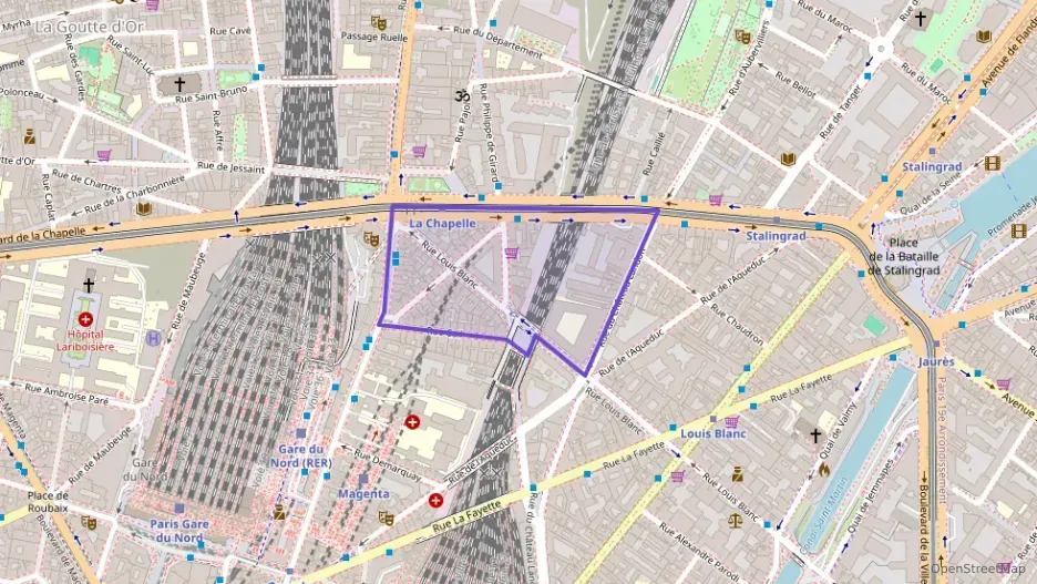 Appartement 47 m² trois pièces à vendre à Paris 10e Arrondissement