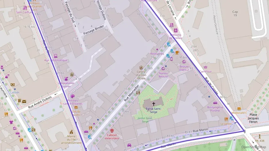 Appartement 36 m² deux pieces à vendre à Paris 19e Arrondissement