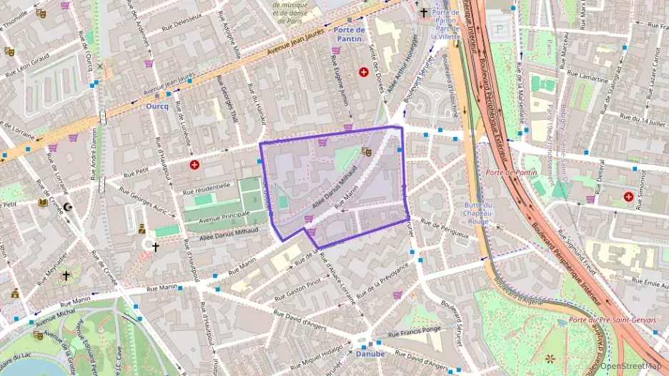 Appartement 39 m² une piece à vendre à Paris 19e Arrondissement