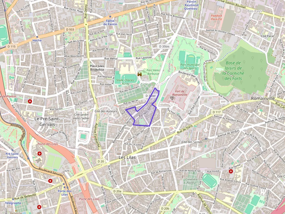 Appartement 60 m² trois pièces à vendre à Les Lilas