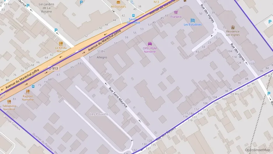 Appartement 48 m² deux pieces à vendre à Nanterre Appartement 48 m² deux pieces à vendre à Nanterre