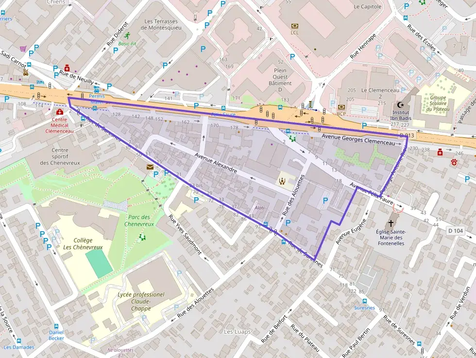 Appartement 45 m² trois pièces à vendre à Nanterre