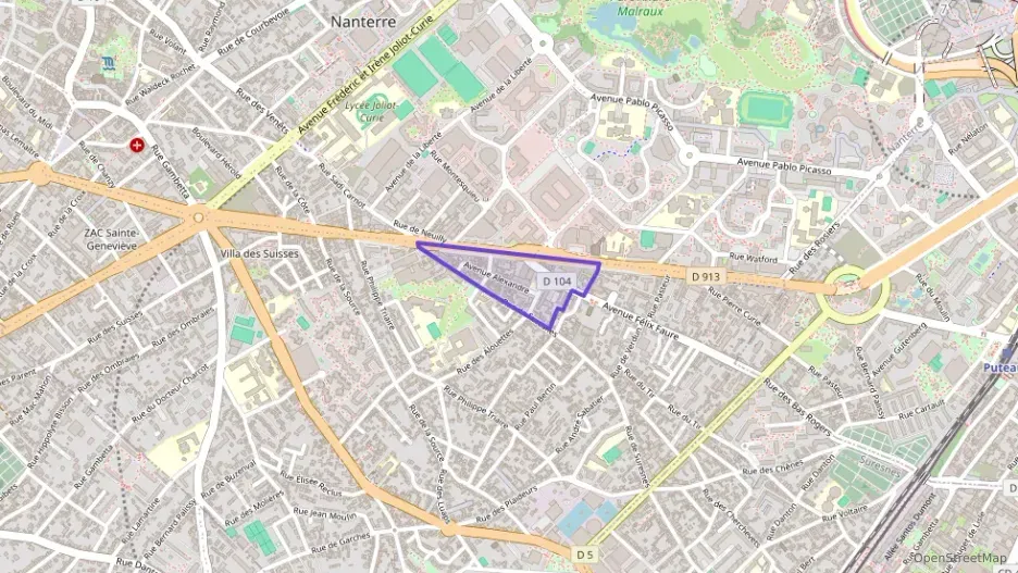 Appartement 45 m² trois pièces à vendre à Nanterre