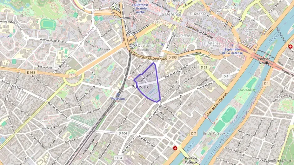 Appartement 65 m² trois pièces à vendre à Puteaux Appartement 65 m² trois pièces à vendre à Puteaux