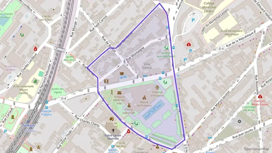 Appartement 80 m² trois pièces à vendre à Puteaux