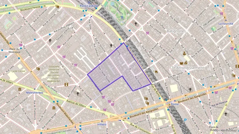 Appartement 87 m² quatre pièces à vendre à Paris 17e Arrondissement