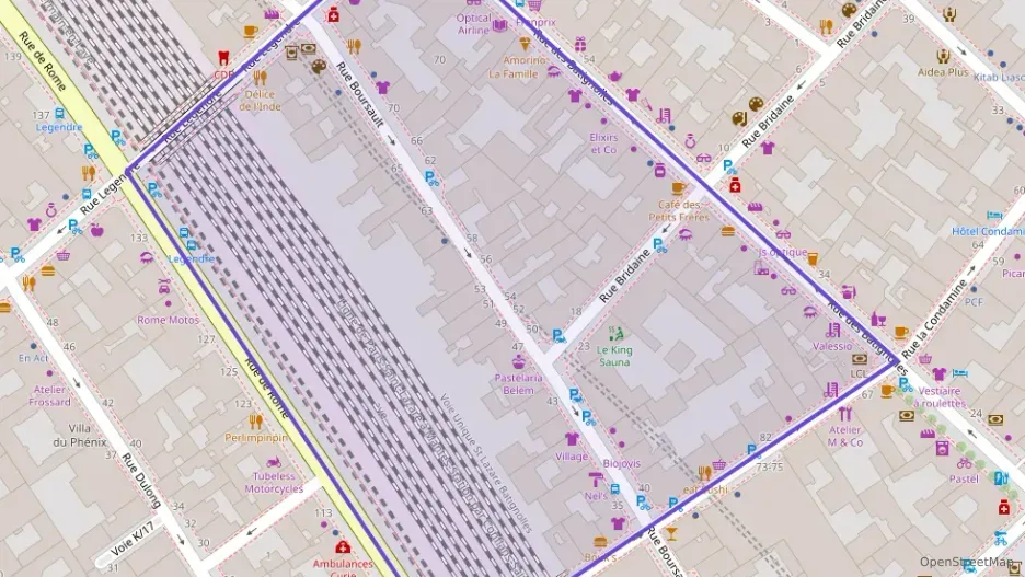 Appartement 54 m² trois pièces à vendre à Paris 17e Arrondissement