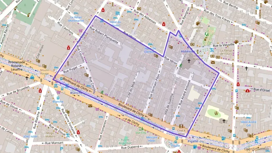 Appartement 58 m² trois pièces à vendre à Paris 18e Arrondissement