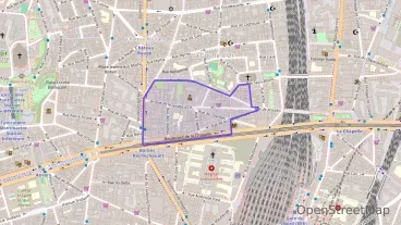Appartement 34 m² deux pieces à vendre à Paris 18e Arrondissement