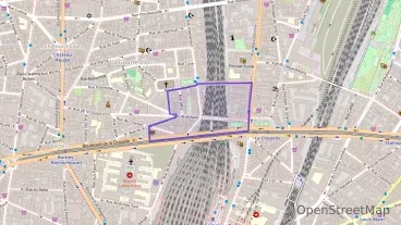 Appartement de trois pièces 55 m² à vendre  à Paris 18e Arrondissement