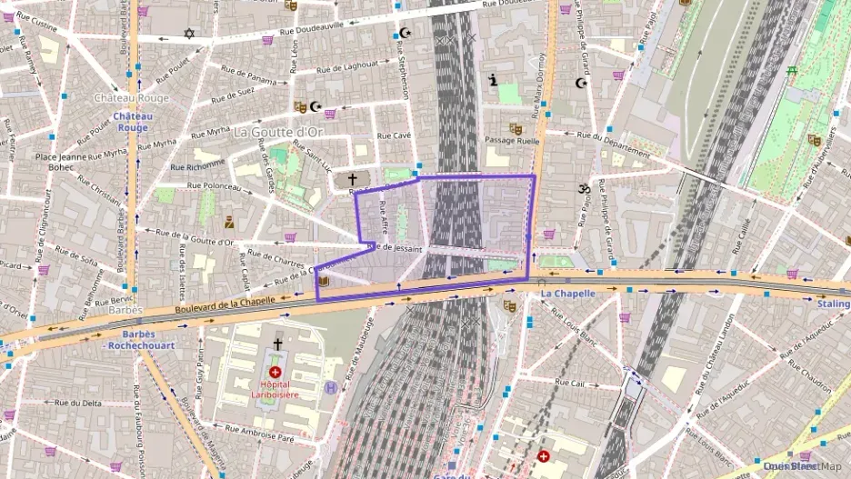 Appartement 22 m² une piece à vendre à Paris 18e Arrondissement