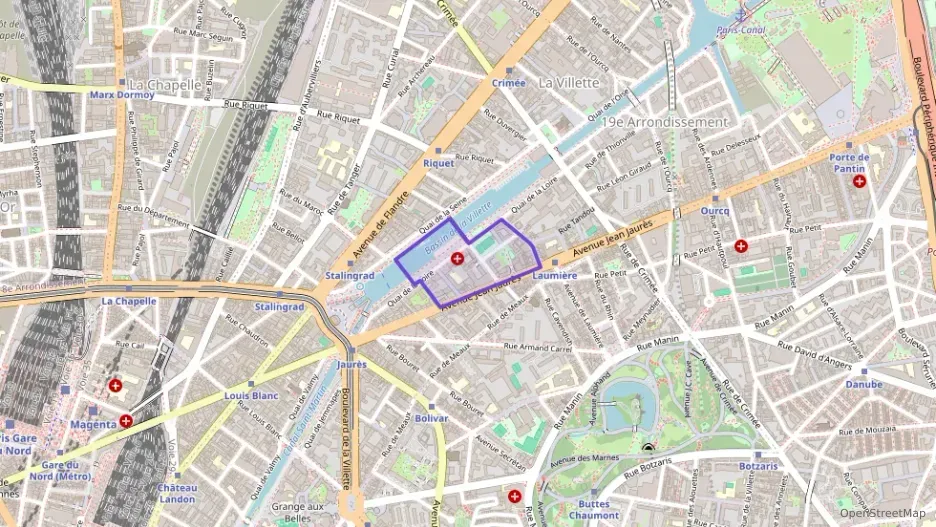 Appartement 45 m² deux pieces à vendre à Paris 19e Arrondissement