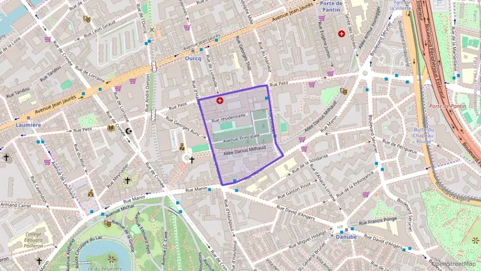 Appartement 36 m² deux pieces à vendre à Paris 19e Arrondissement