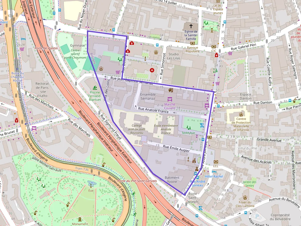 Appartement 32 m² une piece à vendre à Le Pré-Saint-Gervais