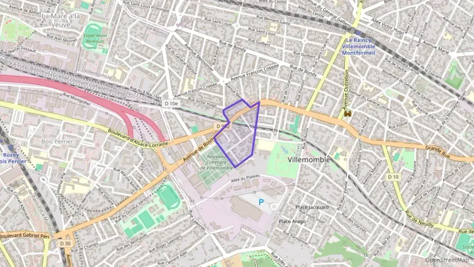 Appartement 45 m² deux pieces à vendre à Villemomble