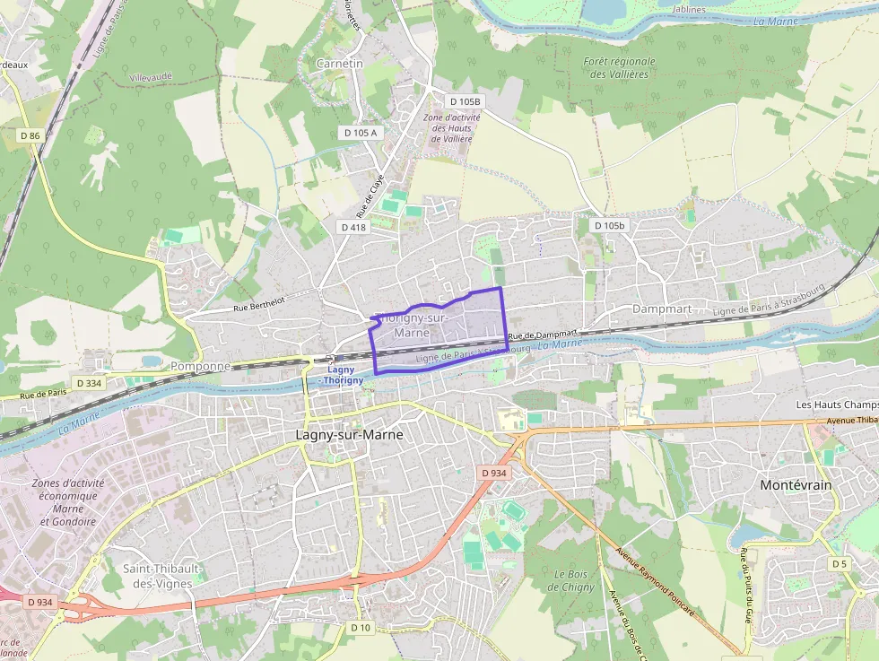 Appartement 43 m² deux pieces à vendre à Thorigny-sur-Marne