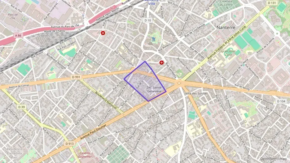 Appartement 90 m² quatre pièces à vendre à Nanterre