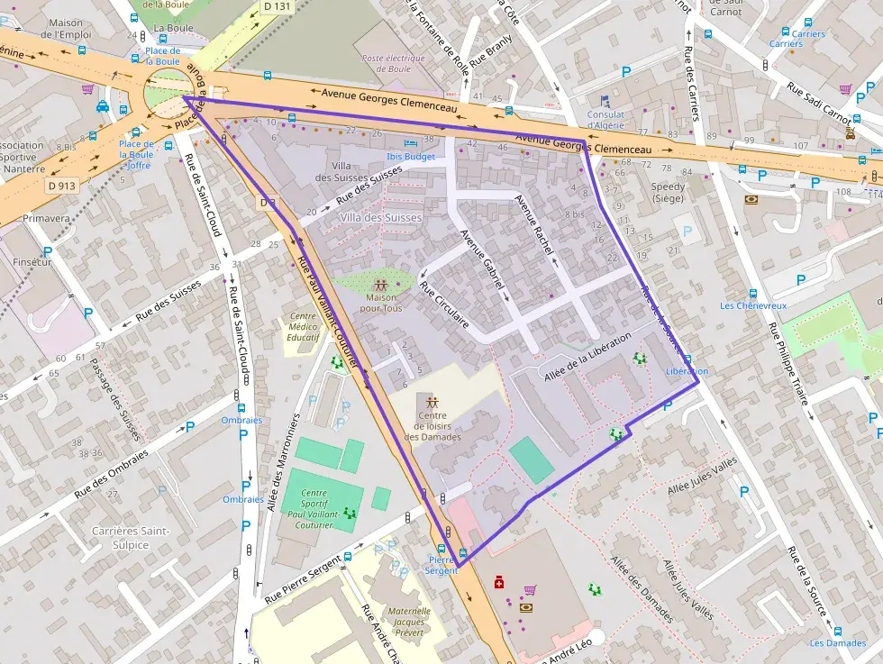 Appartement 60 m² trois pièces à vendre à Nanterre