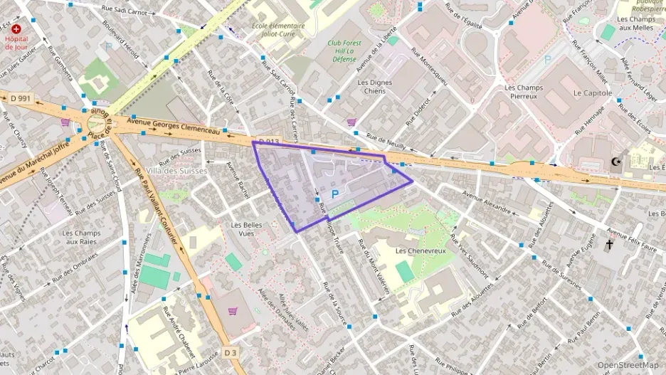 Appartement 31 m² trois pièces à vendre à Nanterre