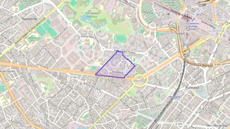 Appartement 40 m² deux pieces à vendre à Nanterre