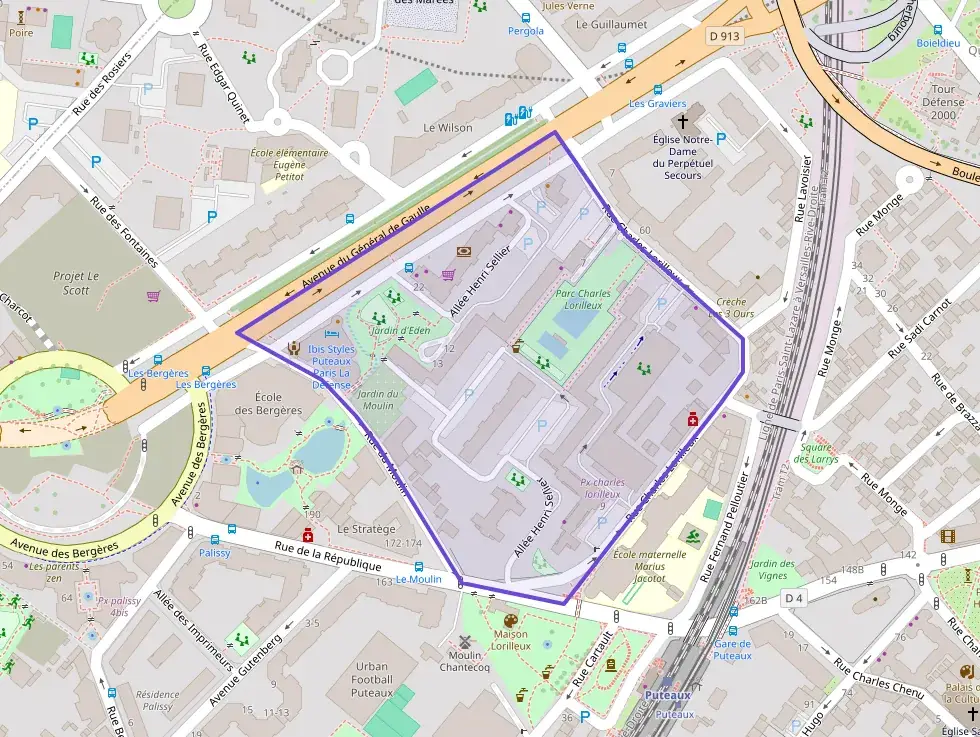 Appartement 26 m² une piece à vendre à Puteaux