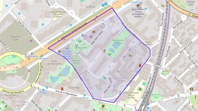 Appartement 26 m² une piece à vendre à Puteaux