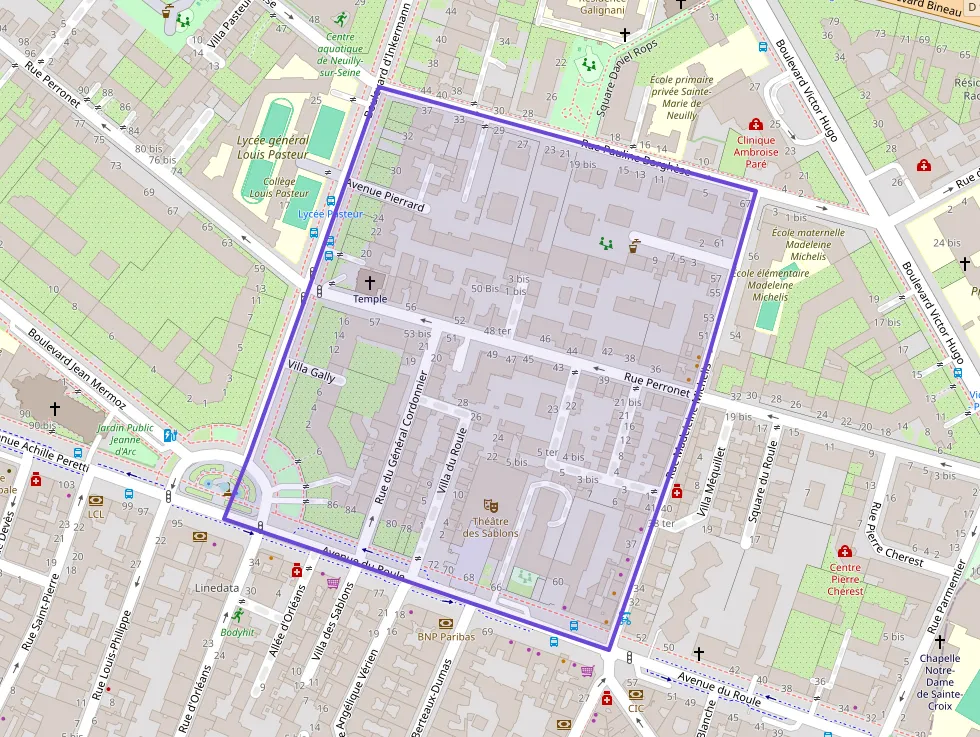 Appartement 55 m² deux pieces à vendre à Neuilly-sur-Seine