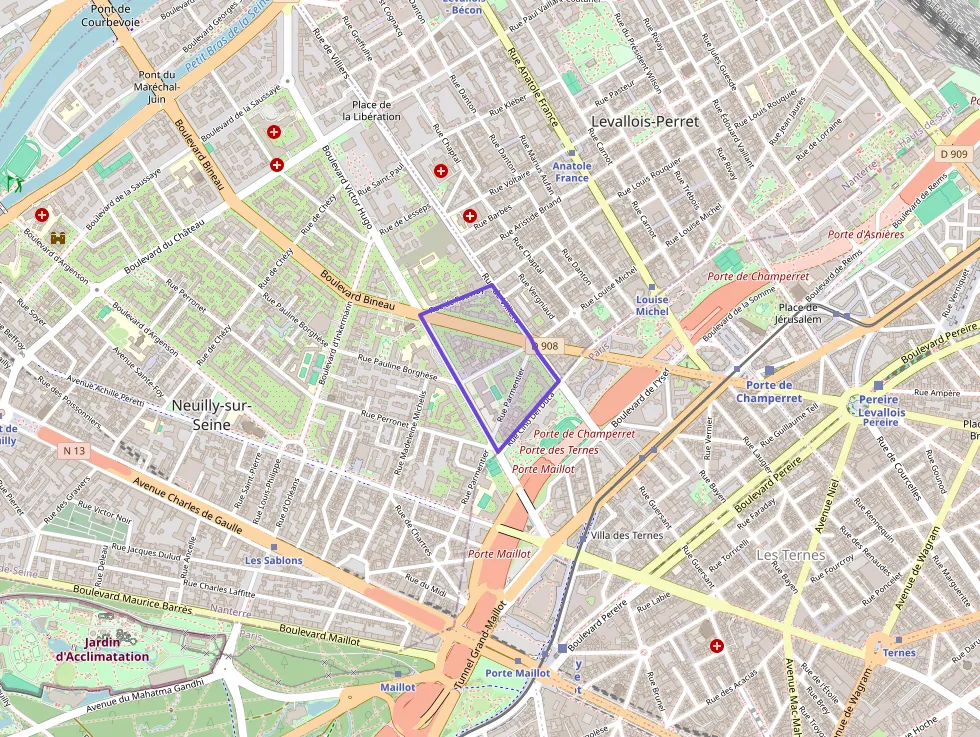 Appartement 48 m² une piece à vendre à Neuilly-sur-Seine