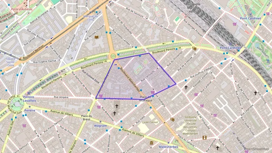 Appartement 98 m² quatre pièces à vendre à Paris 17e Arrondissement