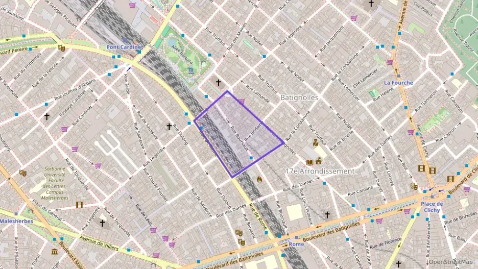 Appartement 68 m² trois pièces à vendre à Paris 17e Arrondissement