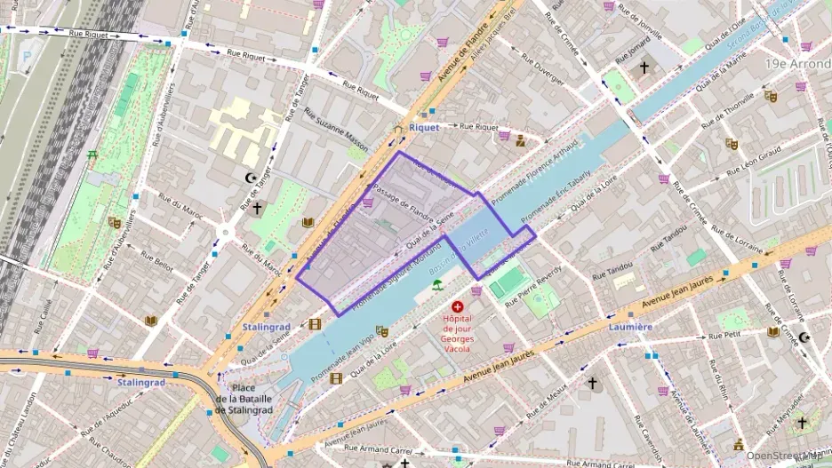 Appartement 59 m² quatre pièces à vendre à Paris 19e Arrondissement
