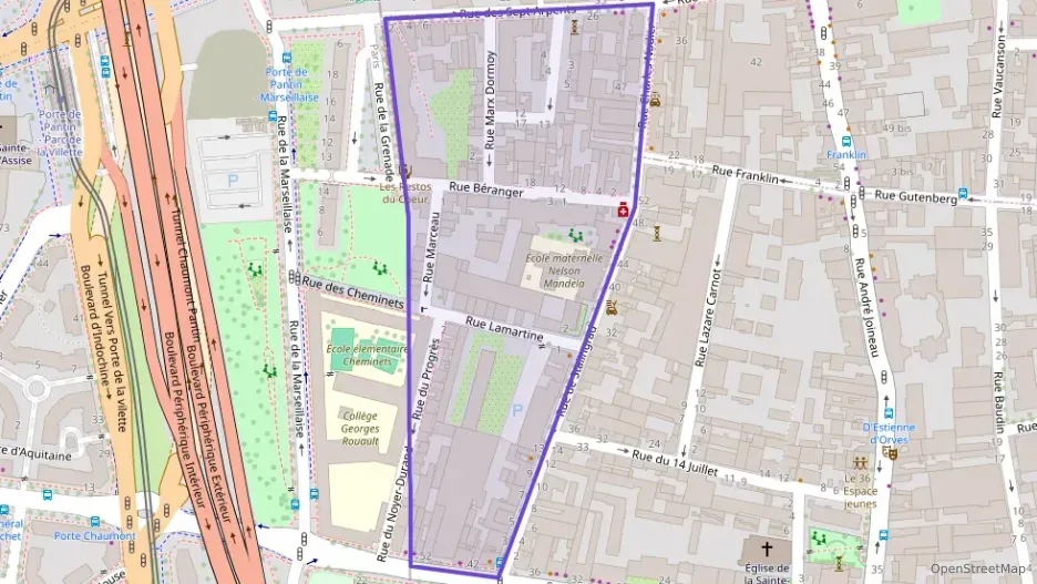 Appartement 60 m² trois pièces à vendre à Le Pré-Saint-Gervais Appartement 60 m² trois pièces à vendre à Le Pré-Saint-Gervais