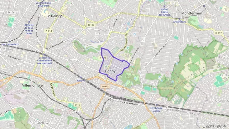 Appartement 55 m² trois pièces à vendre à Gagny