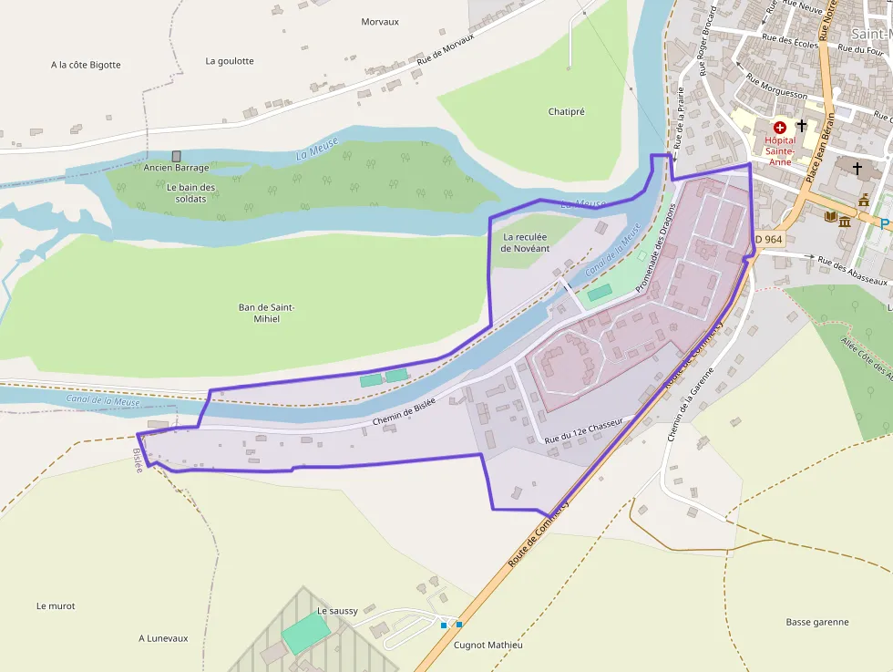 Appartement 80 m² deux pieces à vendre à Saint-Mihiel