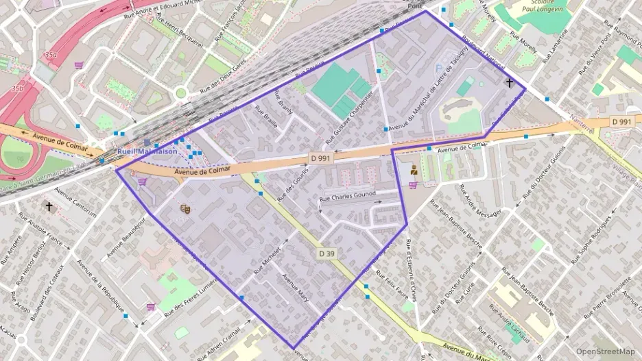 Appartement 59 m² trois pièces à vendre à Rueil-Malmaison