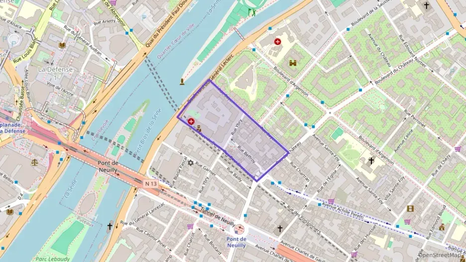 Appartement 83 m² trois pièces à vendre à Neuilly-sur-Seine