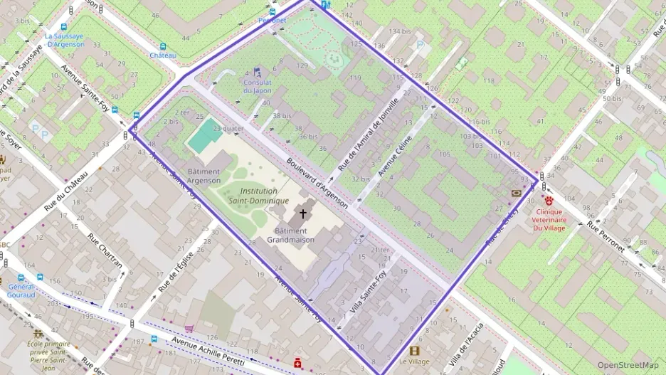 Appartement 43 m² deux pieces à vendre à Neuilly-sur-Seine